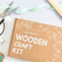 Personalised Mushroom Decorations Wooden Craft Kit, thumbnail 7 of 7