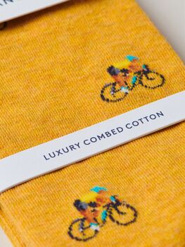The Velo – Luxury Cycling Themed Socks, 3 of 9