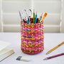 Recycled Newspaper Round Pencil Holder, thumbnail 10 of 11