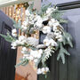 Cotton Forest Giant Christmas Wreath, thumbnail 3 of 6