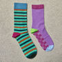 Montrose His And Hers Bamboo Sock Gift Box, thumbnail 2 of 2