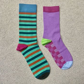 Montrose His And Hers Bamboo Sock Gift Box, 2 of 2