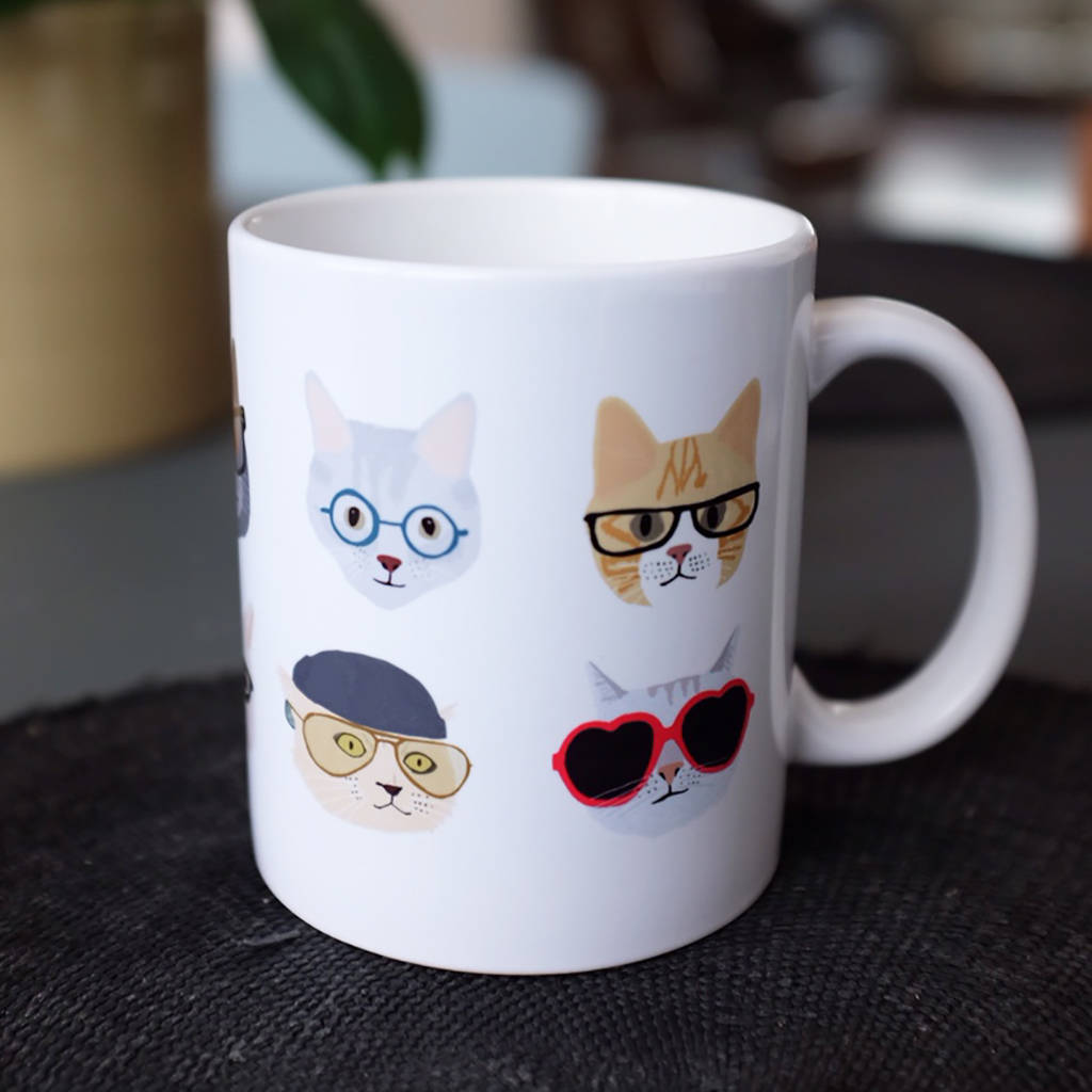 personalised cat mug by hanna melin | notonthehighstreet.com