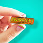 Scanxiety Enamel Pin Badge, thumbnail 1 of 4