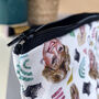 Angela Lansbury Patterned Make Up Bag, thumbnail 4 of 7