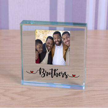 Personalised Glass Token For Brother, 3 of 3