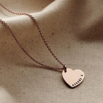 Personalised Heart Name Necklace, 4 of 6