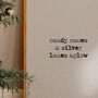 Christmas Prints Candy Canes And Silver Lanes Aglow, thumbnail 4 of 6
