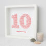 Personalised 10th Wedding Anniversary Gift For Husband, thumbnail 4 of 5