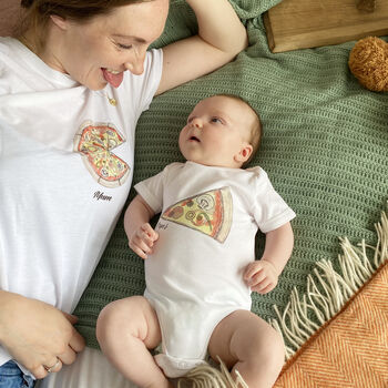 Daddy And Me Pizza T Shirts, 3 of 6