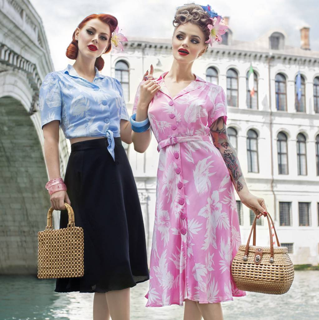 Lisa Dress Authentic Vintage 1940s Style By The Seamstress of ...