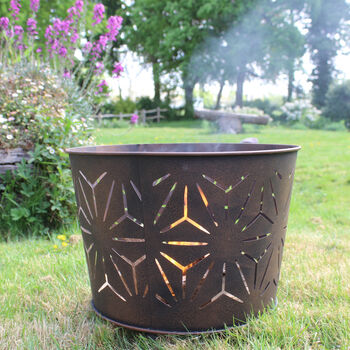 Iron Metal Fire Pit, 2 of 4
