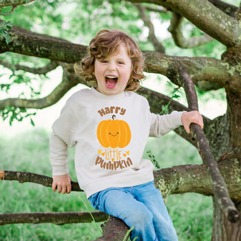 Personalised Little Pumpkin Jumper, 3 of 3