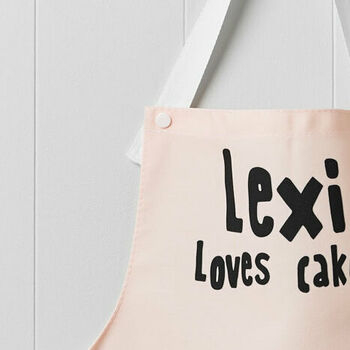 Children's Personalised Face Apron, 4 of 5
