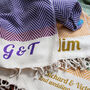 Personalised Cotton Throw, Sustainable Gift, thumbnail 4 of 12
