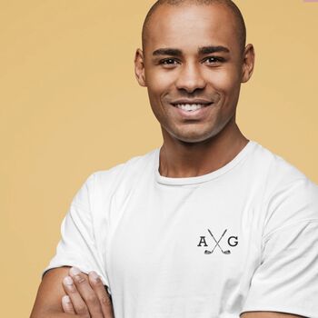 Personalised Unisex Golf T Shirt, 3 of 6