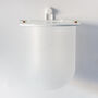 Orla, Wall Mounted Glass Planter, Ideal For Orchids, thumbnail 5 of 11