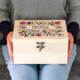 Personalised Arts And Crafts Wooden Box, thumbnail 3 of 5
