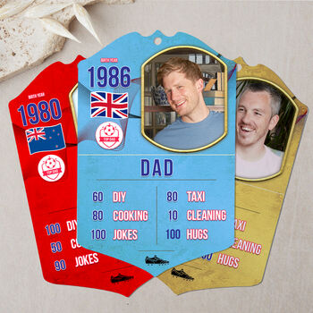 Personalised Father's Day Football Card, 2 of 6