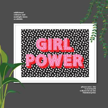 Girl Power Print, 4 of 8
