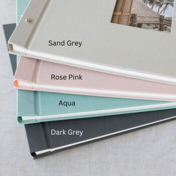 High Quality Linen Screw Bound Expandable Photograph Album, 3 of 5