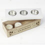 Personalised Eid And Ramadan Triple Tea Light Box Tealight, thumbnail 2 of 4