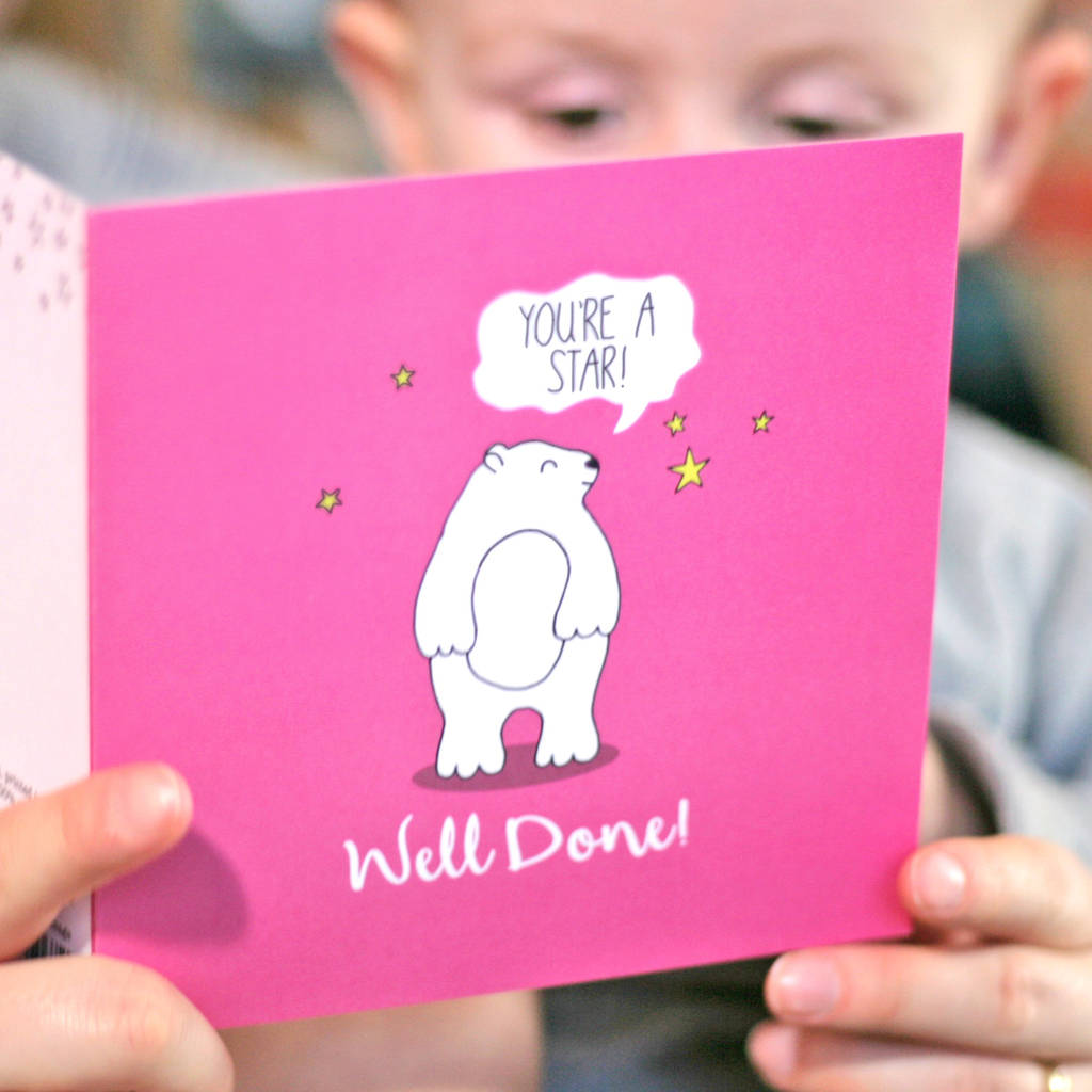 Bear Well Done Card, 1 of 2
