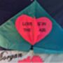 Personalised Delta Kite Love Is In The Air, thumbnail 3 of 6