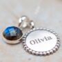 Personalised Labradorite Sterling Silver Necklace, thumbnail 2 of 7