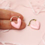 Pink Heart Hoop Valentines Day, thumbnail 1 of 4