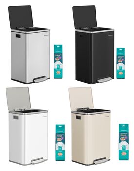 Kitchen Bin With Lid Soft Close Trash Can, 7 of 7