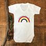Custom 'Somewhere Over The Rainbow' Children's T Shirt, thumbnail 5 of 7