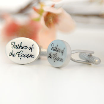 Gift For Groom From Bride Father Of The Groom Cufflinks | Wedding Cufflinks Gift For Husband On Wedding Day