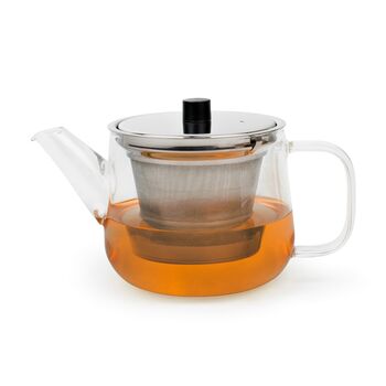 Glass Teapot Merano 1100ml With Stainless Steel Filter, 2 of 5