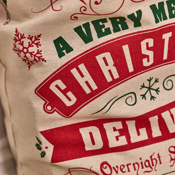 Personalised Large Christmas Gift Sack, 4 of 6