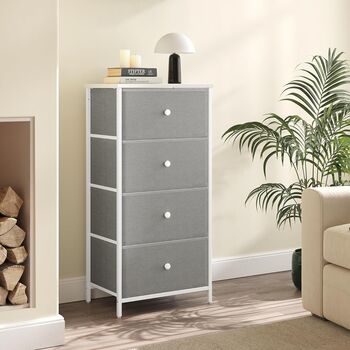 Chest Of Drawers Bedroom Fabric Drawers Storage Unit, 3 of 12