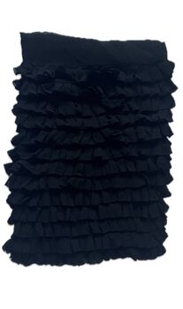 Silk Chiffon Frilly Scarf, 3 of 3