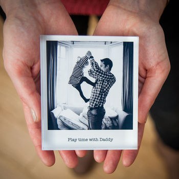 Personalised Father's Day Photo Acrylic Block, 3 of 8