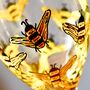 Bumblebee Painted Wine Glass, thumbnail 2 of 7