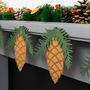 Pinecone And Spruce Christmas Bunting, thumbnail 2 of 2