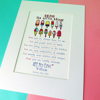 Personalised ‘The Little Things' Story Print, 4 of 9