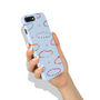 Blue Swiftie Friendship Bracelets Phone Case For iPhone And Samsung, thumbnail 2 of 4