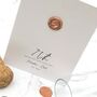 7th Copper Personalised Wedding Anniversary Card, thumbnail 4 of 4