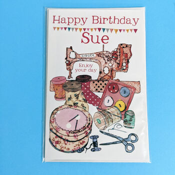 Personalised Sewing Card, 3 of 3