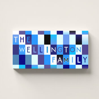 Family Name Sign Personalised Print Gift, 2 of 8