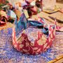 Recycled Sari Party Crown Hat, thumbnail 1 of 5