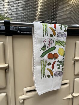 Vegetable Patch Tea Towel, 3 of 3