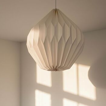 Snowdrop Origami Lampshade, 3 of 5