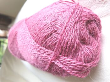 Alexis Fingerless Gloves Knitting Kit, 10 of 10