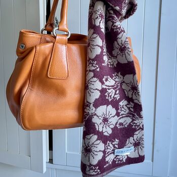 Cashmere Scarves Burgundy, 2 of 5